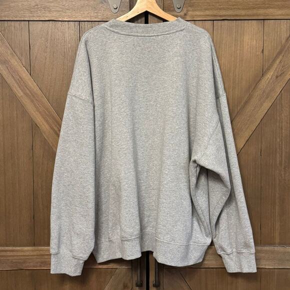 NEW Taylor Swift TTPD Eras Tour II Gray Crewneck Sweatshirt 2024 Official 3XL - Picture 3 of 6